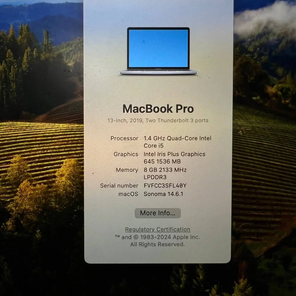Apple MacBook Pro 2019